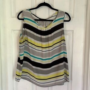 Striped summer sleeveless shirt. Good condition.